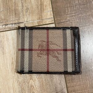 Burberry leather wallet